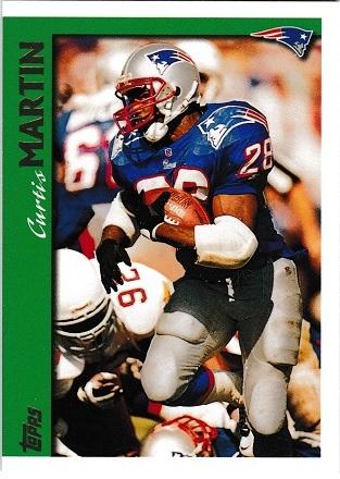Curtis Martin #365 1997 Topps Football