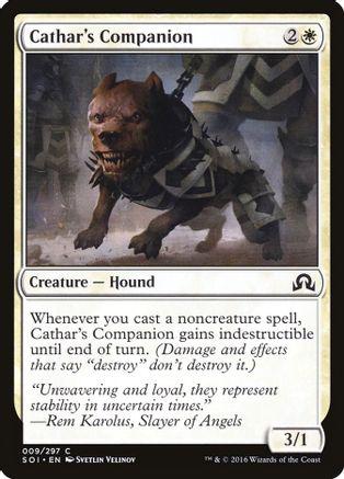 Cathar's Companion Magic Shadows Over Innistrad