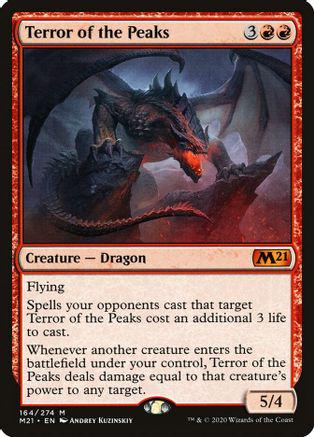 Terror of the Peaks #164 Magic Core Set 2021