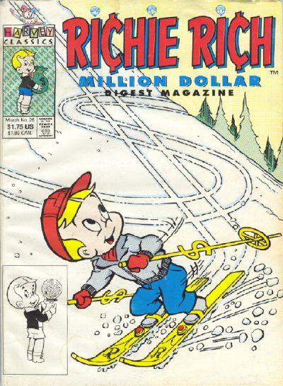 Richie Rich Million Dollar Digest #25 (1992) Comic Books Richie Rich Million Dollar Digest