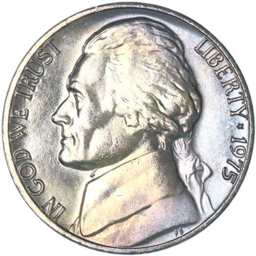 1975 Coins Jefferson Nickel