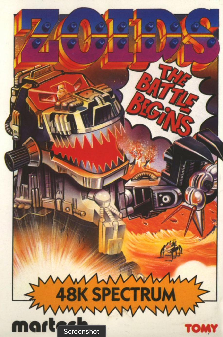 Zoids: The Battle Begins ZX Spectrum