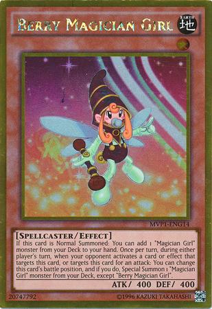 Berry Magician Girl MVP1-ENG14 YuGiOh The Dark Side of Dimensions Movie Pack