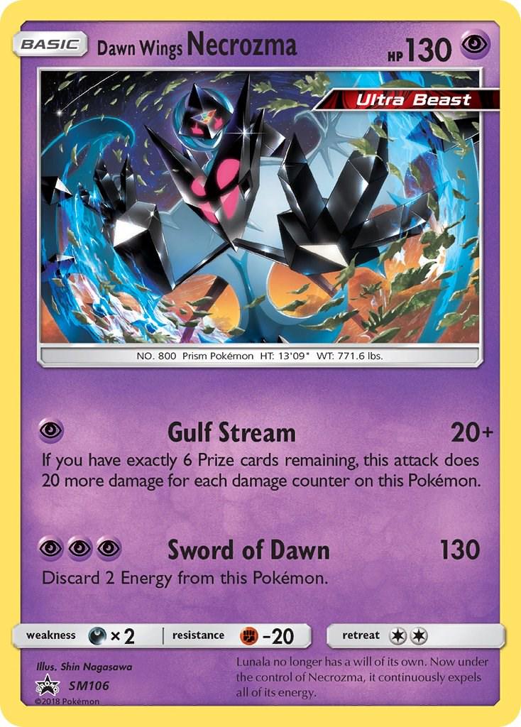 Dawn Wings Necrozma #SM106 Pokemon Promo