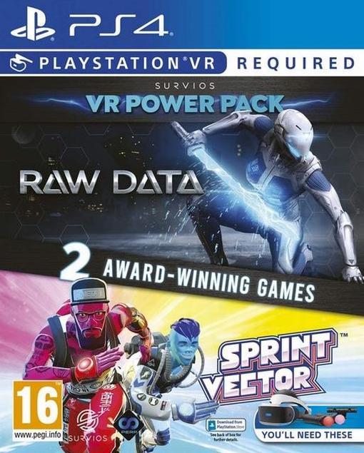 VR Power Pack: Raw Data & Sprint Vector PAL Playstation 4
