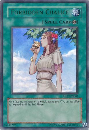 Forbidden Chalice RGBT-EN061 YuGiOh Raging Battle