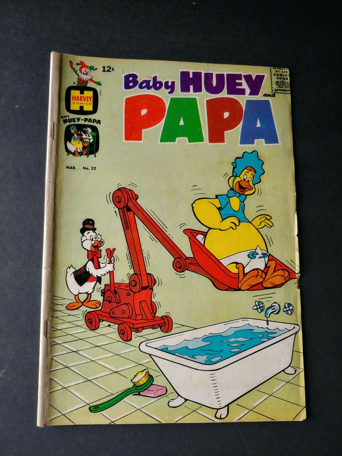 Baby Huey and Papa #22 (1966) Comic Books Baby Huey and Papa