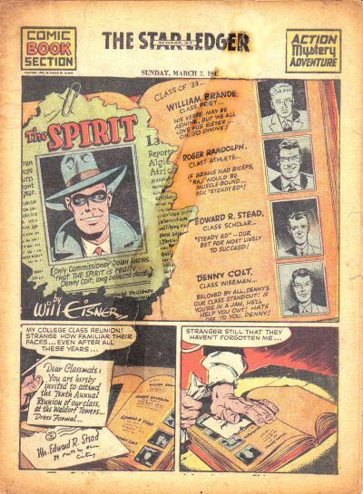 Spirit #3/7/1943 (1943) Comic Books Spirit