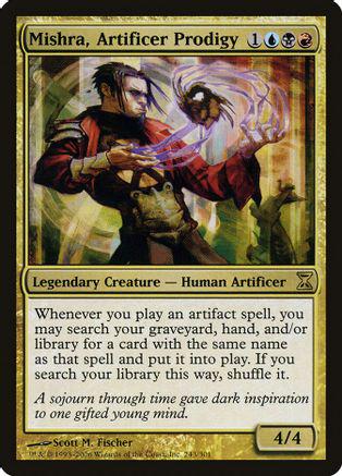 Mishra, Artificer Prodigy Magic Time Spiral