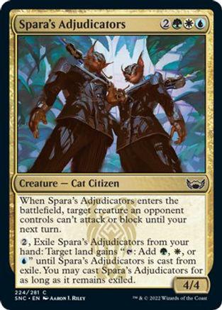 Spara's Adjudicators #224 Magic Streets of New Capenna