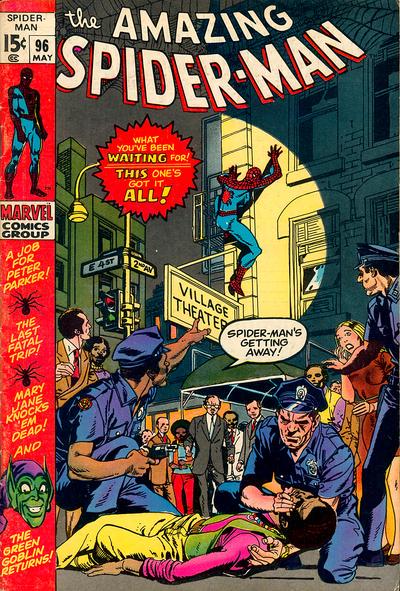 Amazing Spider-Man #96 (1971) Comic Books Amazing Spider-Man