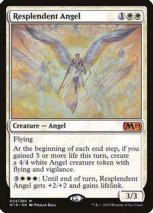 Resplendent Angel #34 Magic Core Set 2019