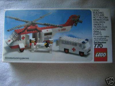 Rescue Set #770 LEGO LEGOLAND