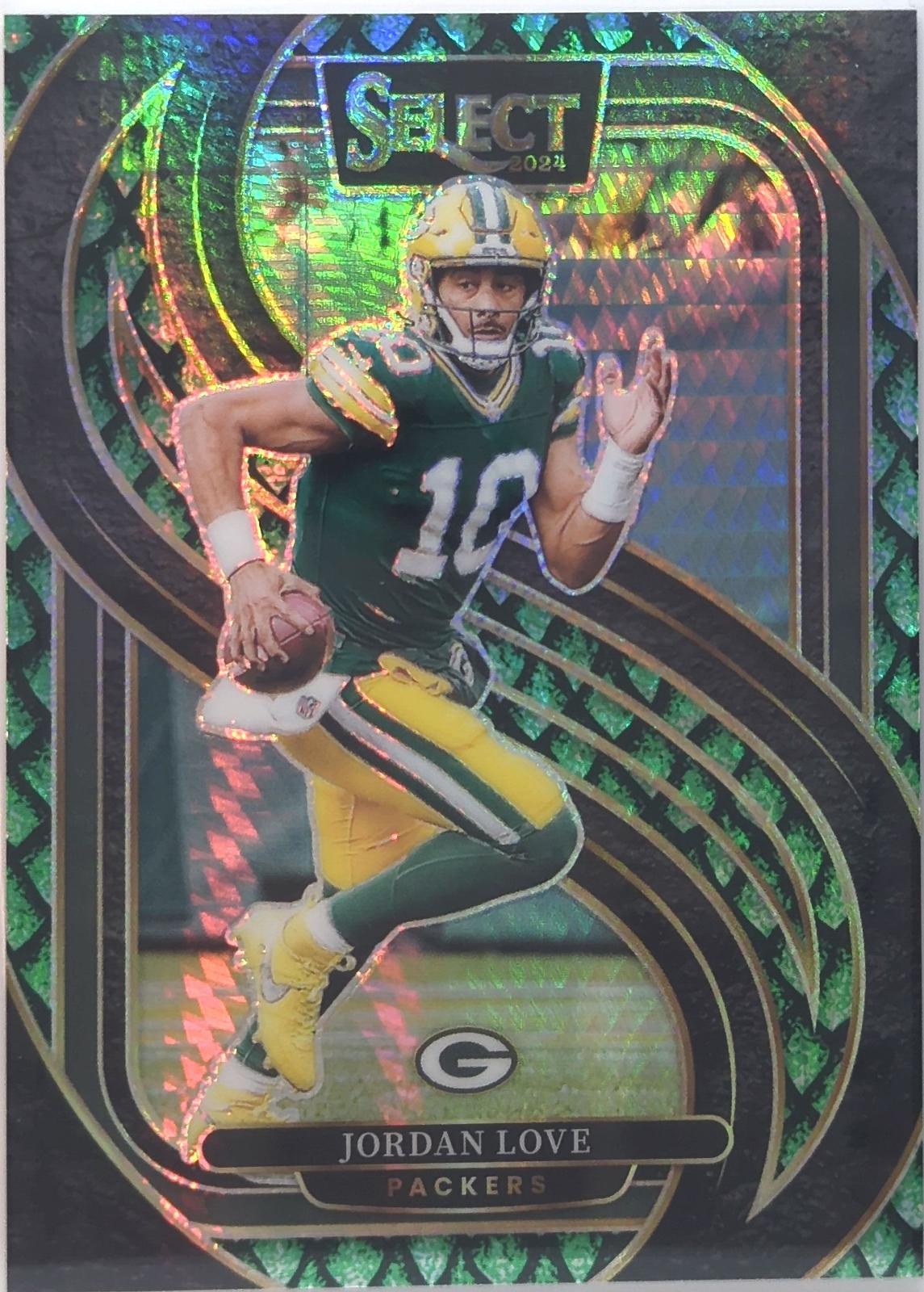 Jordan Love [Dragon Scale Prizm] #172 Prices | 2024 Panini Select