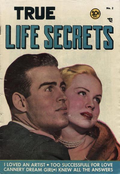 True Life Secrets #2 (1951) Comic Books True Life Secrets