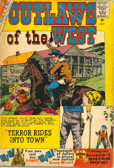 Outlaws of the West #26 (1960) Comic Books Outlaws of the West