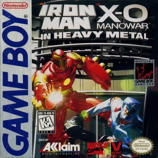 Iron Man X-O Manowar in Heavy Metal GameBoy