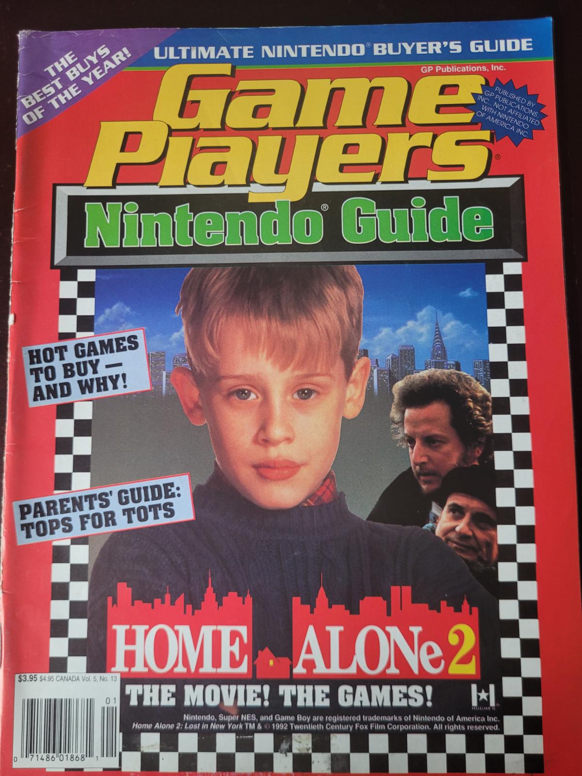 Game Player's Nintendo Guide Vol 5 #13 Strategy Guide
