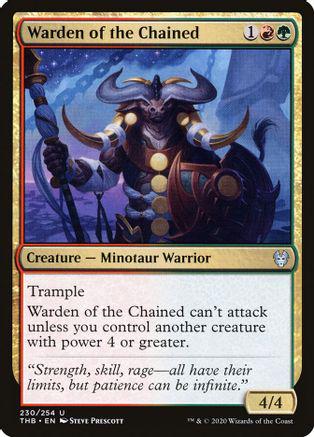 Warden of the Chained #230 Magic Theros Beyond Death