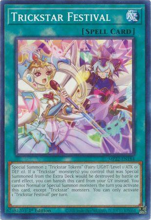 Trickstar Festival MP22-EN184 YuGiOh 2022 Tin of the Pharaoh's Gods Mega Pack