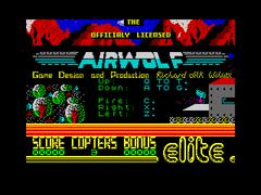 Loading Screen | Airwolf [Encore] ZX Spectrum
