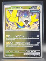 iron hands pokemon card price Amazon.com: Pokemon - Iron Hands ex 248/182 - Paradox Rift - Special  Illustration Rare main image 0
