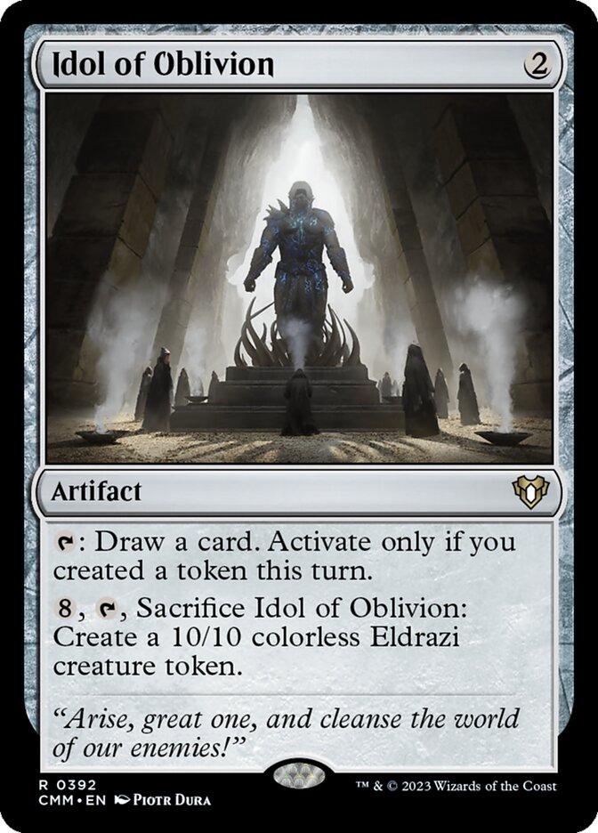 Idol of Oblivion #392 Magic Commander Masters