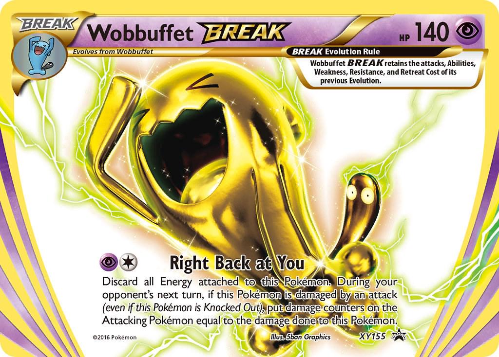 Wobbuffet BREAK #XY155 Pokemon Promo
