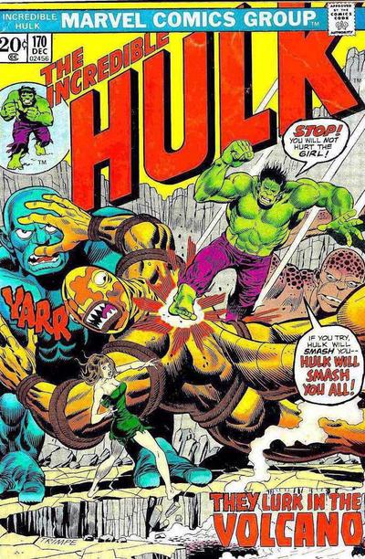 The Incredible Hulk #170 (1973) Comic Books Incredible Hulk