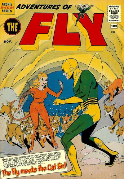 Adventures of the Fly #9 (1960) Comic Books Adventures of the Fly