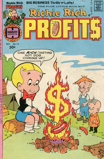 Richie Rich Profits #13 (1976) Comic Books Richie Rich Profits