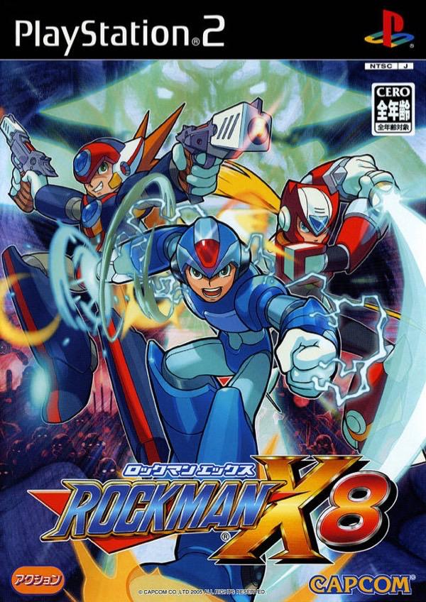 Rockman X8 JP Playstation 2