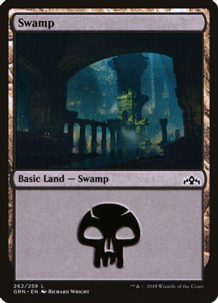 Swamp #262 Magic Guilds of Ravnica