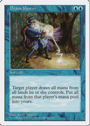 Drain Power Magic 5th Edition