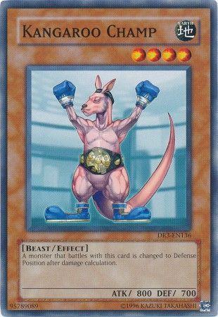 Kangaroo Champ DR3-EN136 YuGiOh Dark Revelation Volume 3