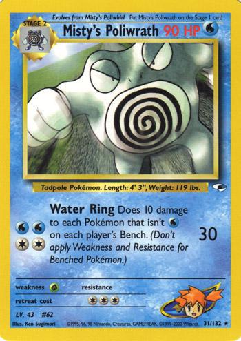 Misty's Poliwrath #31 Cover Art