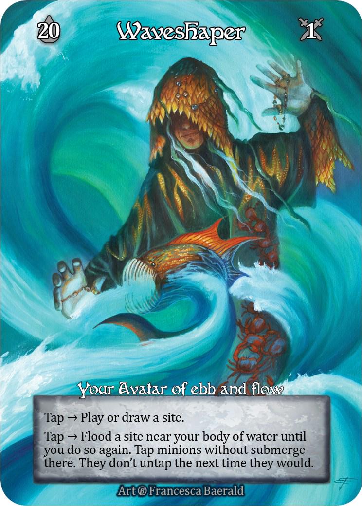 Waveshaper [Foil] - Sorcery: Contested Realms Beta - Sorcery: Contested Realm card