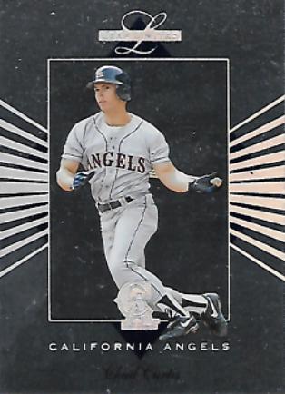 Chad Curtis #14 Baseball Cards 1994 Leaf Limited