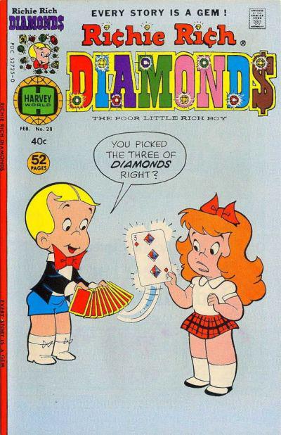 Richie Rich Diamonds #28 (1977) Comic Books Richie Rich Diamonds