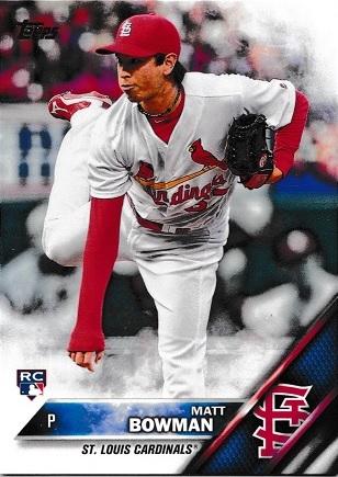 Matt Bowman #US149 Baseball Cards 2016 Topps Update