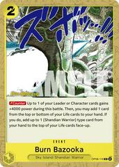 Burn Bazooka [Pre-Release] OP08-116