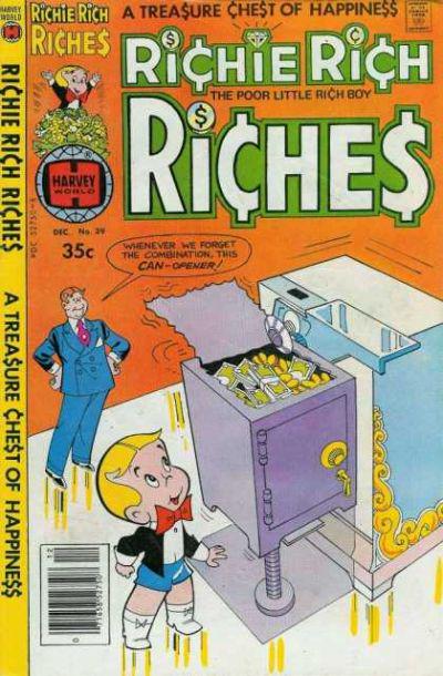 Richie Rich Riches #39 (1978) Comic Books Richie Rich Riches