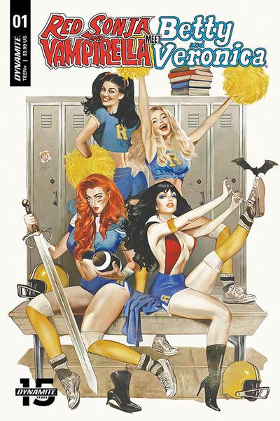 Red Sonja and Vampirella Meet Betty and Veronica #1 (2019) Comic Books Red Sonja and Vampirella Meet Betty and Veronica