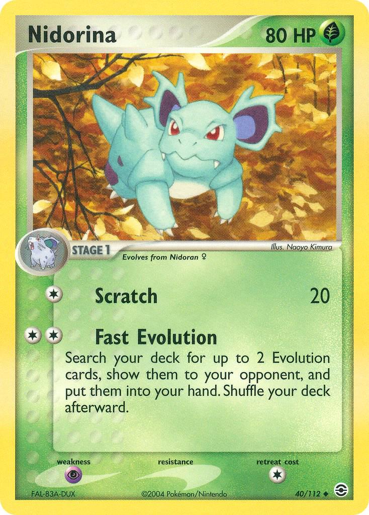 Nidorina #40 Pokemon Fire Red & Leaf Green