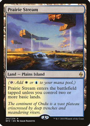 Prairie Stream Magic Battle for Zendikar