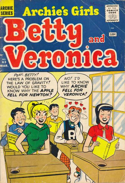 Archie's Girls Betty and Veronica #63 (1961) Comic Books Archie's Girls Betty and Veronica