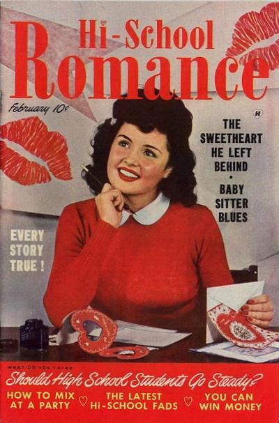 Hi-School Romance #3 (1950) Comic Books Hi-School Romance