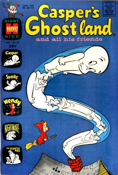Casper's Ghostland #37 (1967) Comic Books Casper's Ghostland