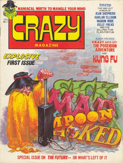 Crazy Magazine #1 (1973) Comic Books Crazy Magazine