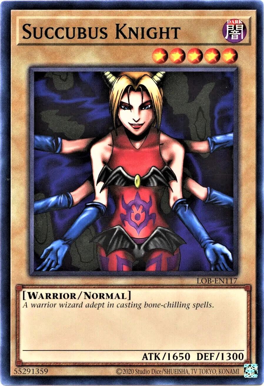 Succubus Knight LOB-EN117 YuGiOh Legend of Blue Eyes White Dragon: 25th Anniversary